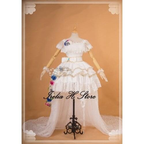 Bride Love live Sunshine Aqours Tsushima Yoshiko Cosplay Costume Yoshiko Bride Wedding Dress female custom made/size