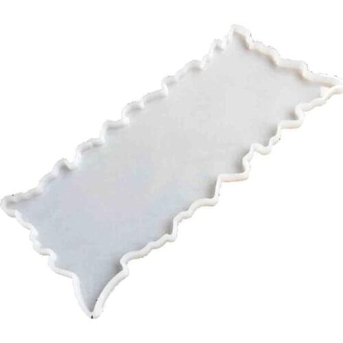 Crystal Epoxy Resin Mold Rectangle Coaster Casting Silicone Mould DIY Craft Tool