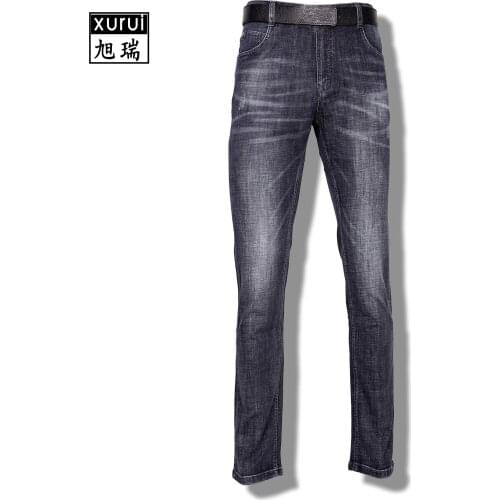 Fashion Jeans Male Streetwear Autumn Denim Jeans Pants Jeans For Mens Slim Fit Classic Designer Trousers Casual Skinny