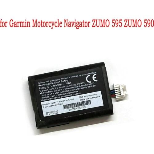 Original 1880-2000mAh 361-00077-00 361-00077-10 battery for Garmin Motorcycle Navigator ZUMO 595 ZUMO 590