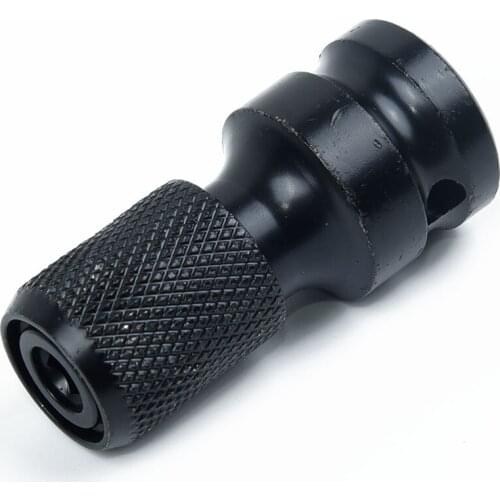 New 1/2’’ Drive To 1/4’’Chuck Socket Adapter Drill Converter For Impact Wrench