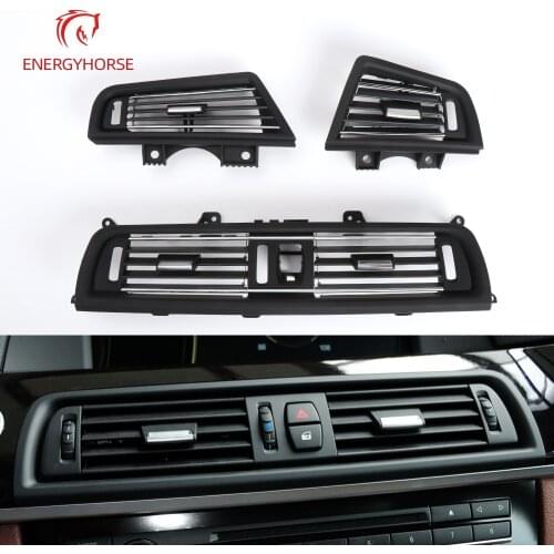 Right Hand Driver Center Console Fresh Air Conditioning AC Vent Grille Outlet With Chrome For BMW F10 F11 5 Series 64229166888
