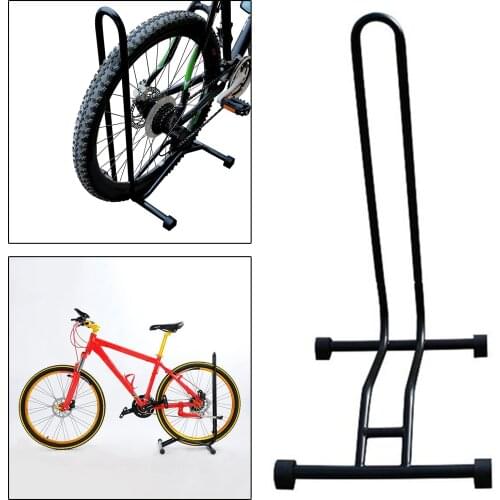 L-Type Bicycle Coated Steel Display Floor Rack Bike Repair Stand Mountain Bike Storage Rack Parking Holder