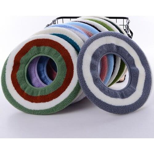 Universal Warm Soft Washable Toilet Seat Cover Mat Set for Home Decoration Closestool Mat Seat Case Toilet Lid Cover Accessories