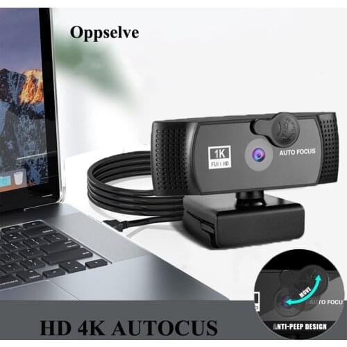 Full HD Desktop PC Computer Laptop Video Webcam Support Stand Autofocus Web Camera Network Camera USB Beauty Camera With Speaker