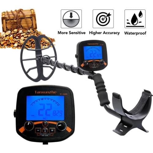 TC-600 Metal Detector 11 Inch Waterproof Search Coil Detector Installation High Sensitivity High Accuracy Metal Detecting Tool