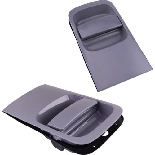 1 Pair Gray Car Sliding Door Outer Handle Catch 26.2 x 15.5 cm Fit For Hyundai H1 I800 Grand Starex 2007
