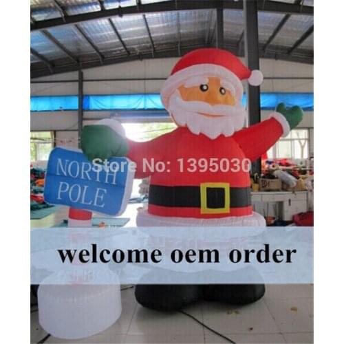 1pc 6M Santa Claus Design Inflatable Arch,Inflatable Christmas Arch