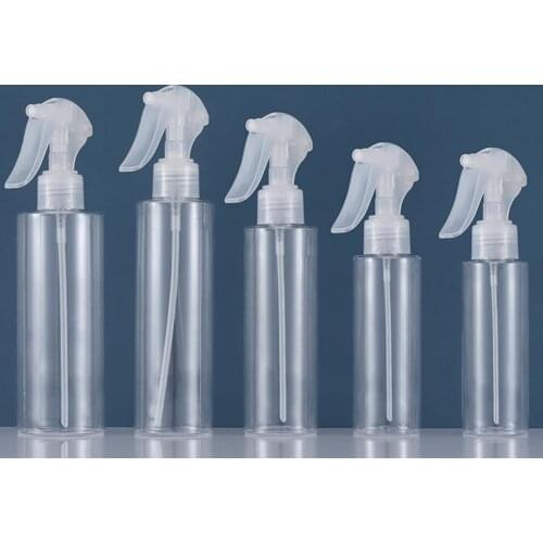 100ml/120ml/150ml/200ml Empty Transparent Watering Trigger Plastic Spray Bottle