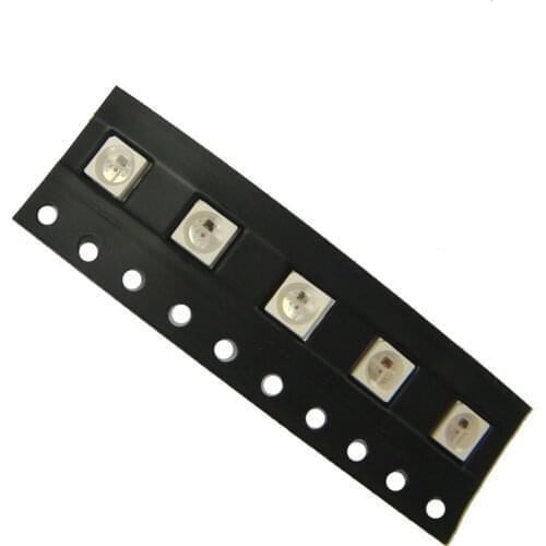 1000Pcs Mini SK6812 4 PIN 3535 RGB LED Chip SMD IC Built-In Individual Addressable Full Color Digital LED Light 5V White Version