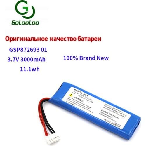 Golooloo 3.7V 3000mAh/11.1Wh Battery GSP872693 01 for Flip 4, Flip 4 Special Edition
