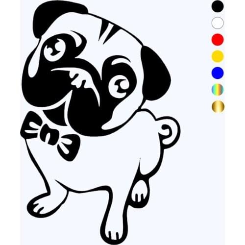 CK20342# Die-Cut Vinyl Decal Pitbull Car Sticker Waterproof Auto Decors on Car Body Bumper Rear Window