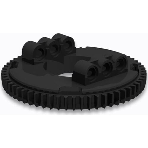 "Building Blocks Parts 18938 2PCS Technic Turntable Large Type 3 Top (60 Teeth) LEGOING MOCS Education"