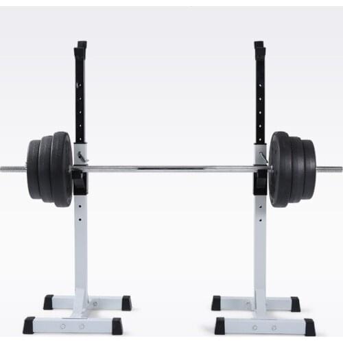 Simple Squatting Frame Domestic Fitness Barbell Frame Adjustable Barbell Frame Weight Lifting Bed Push Bench Fitness Equipment