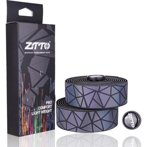 Road Bicycle Handlebar Tape Gradient Bike Handle Belt Straps PU Anti-Vibration Pro Cycling Handle Bar Tapes Cork Wrap BC0569