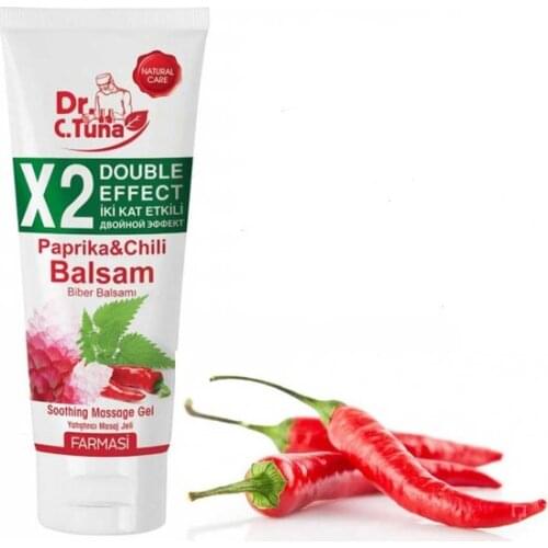 Farmasi DR.C.TUNA İKİ KAT ETKİLİ BİBERLİ - Paprika&Chili MASAJ JELİ 125 ML