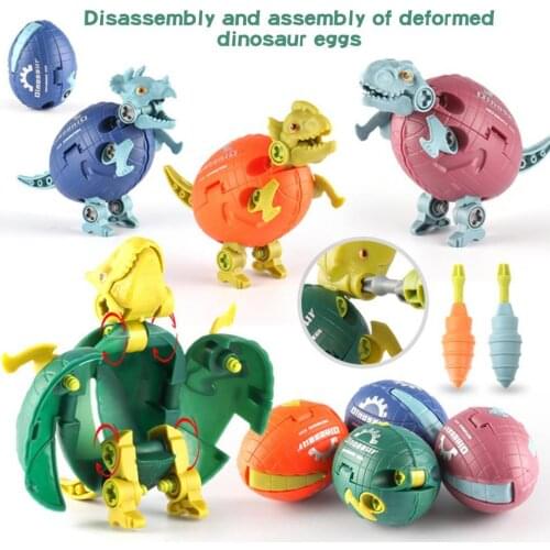 Dinosaur Toy Realistic Thinking Ability Cultivation Bright Color Baby Dinosaur Egg Toy for Entertainment