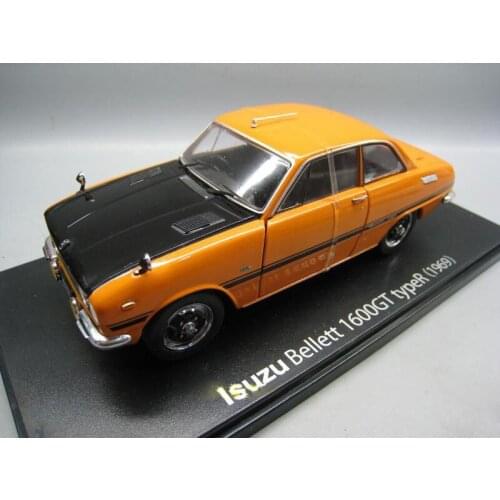 Diecast 1/24 Isuzu BELLETT 1600GT Alloy Car Model Metal Adult Collection Souvenir Ornaments Display Vehicle Toys Gift