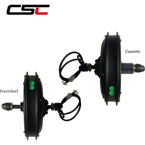 48V 500W 1000W 1500W Brushless Non-Gear Hub Motor Front/ Rear Motor Electric Bike Engine Conversion Kits