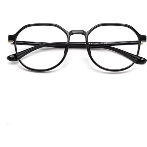 The New TR90 Full Rim Spectacles Frame Mens Simple Fashion Comfortable Eyeglasses Ladies Flexible Skin Friendly Myopia Eyewear