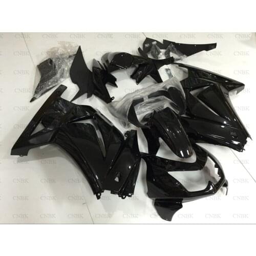 Abs Fairing for Ninja 250R 2012 EX250 Fairing 2010 EX 250 Fairing 2008 - 2014 glossy Black