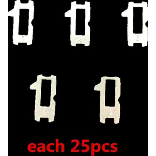 125pcs/box Car Lock Plate Lock Reed Auto Lock Repair Pin Accessories Kits For Cadillac