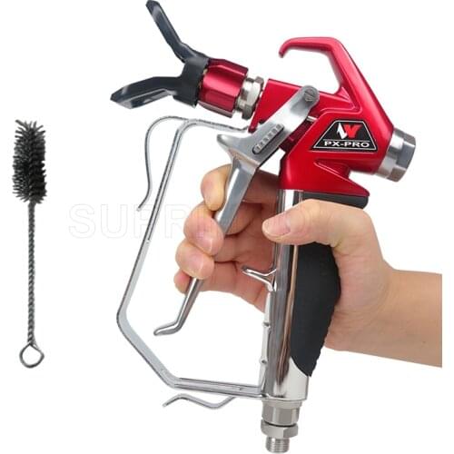 Professional 3600PSI Airless Spray Gun PX-PRO Paint Putty Sprayer Gun For Wagner Titan Pump High Pressure Airless Sprayer