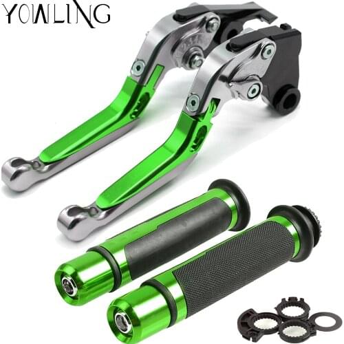For Kawasaki Z1000SX NINJA 1000 Tourer 2011 2012 2013 2014 2015 2016 Folding Brake Clutch Levers Handlebar Hand Grips Handle bar