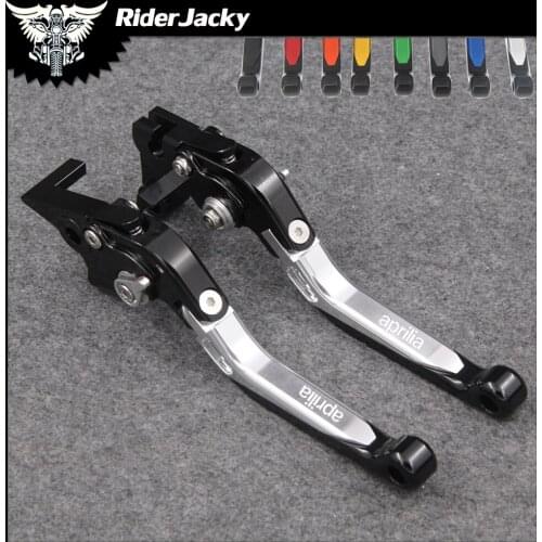 RiderJacky Folding Extendable Motorcycle Brakes Clutch Levers For Aprilia DORSODURO 1200 2011-2016 2012 2013 2014 2015