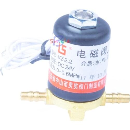 2pcs Dental Electromagnetic Valve Dental Solenoid Valve DC 24V Dental Chair Unit Valve