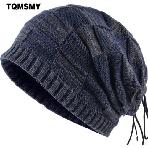 TQMSMY Beanies Winter Hats For Men Bonnet Caps Winter Women Knit Hat Warm velvet Mask Touca Skullies Beanie Collar Scarf TMC16