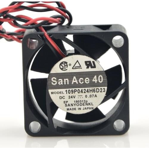 Japan FOR sanyo 109p0424h6d23 24v0.07a40204cm cooling fan