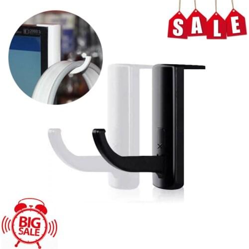 1pc earphone holder Headphone Headset Hanger Holder Hook for Desk PC Display Monitor headphone accessories