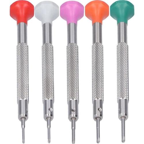 1Pc Stainless Steel Cross Screwdriver Portable Watch Repairing Screwdriver Watch Repair Tool