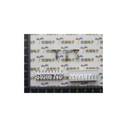 10 Sets VH 3.96mm Connector 9 pins Housing/Base/Pins