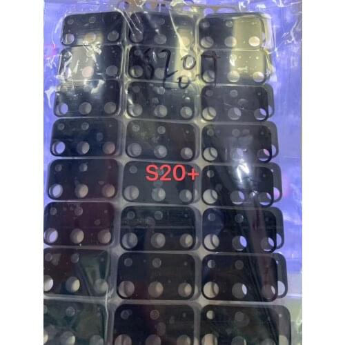 10PCS Camera Lens For Samsung Galaxy S20 / S20 Plus / S20 Ultra Back Rear Camera Glass Cover With Adhesive Sticker Repair Parts