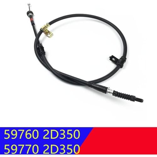 59770-2D350 59760-2D350 Parking Hand Brake Release Cable Wire LH+RH for Hyundai Elantra 2003-2006 597602D350 597702D350