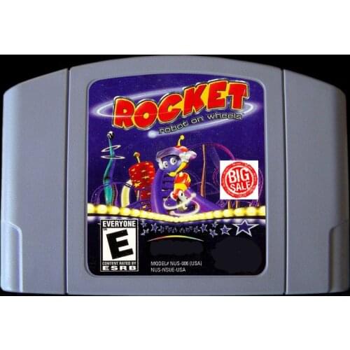 64bit game ** Rocket - Robot on Wheels ( USA Version!! )