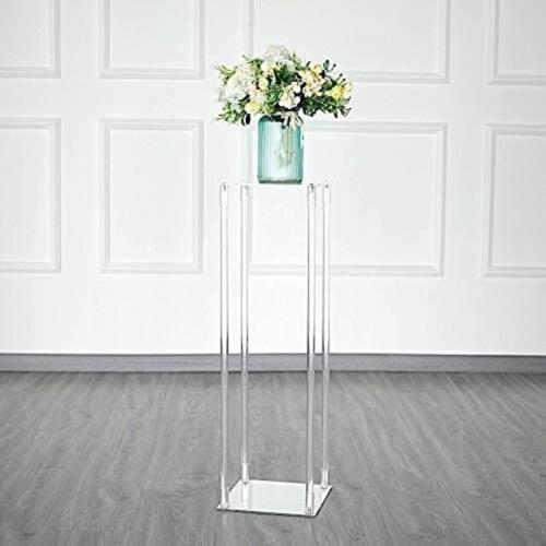 80cm tall 15pcs)Flower Centerpiece Stand Wedding Table Centerpieces Wedding Flower Ball Holder Acrylic Crystal
