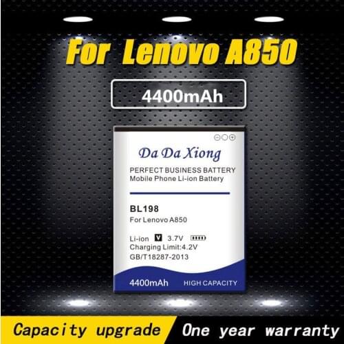 4400mAh BL198 Battery for Lenovo A850 A860E S890 A859 A830 K860 K860i A678T S880 S880i Phone battery