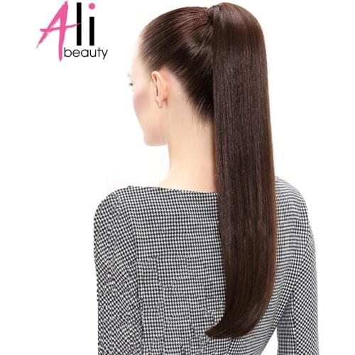 ALI-BEAUTY Human Hair False Tails