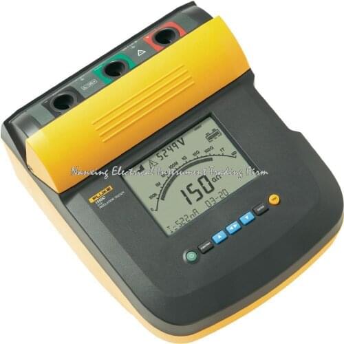 Fast arrival Fluke 1550c insulation tester /F1550C highvoltage insulation testers 250 V to5K V 200 k Ohm to 2 T Ohm