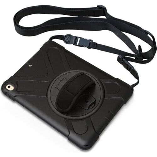 Kids Safe Shockproof Case For iPad Pro 10.5 inch 2017 A1701 A1709 Heavy Duty Silicone Hard Stand Cover Funda With Wrist Straps