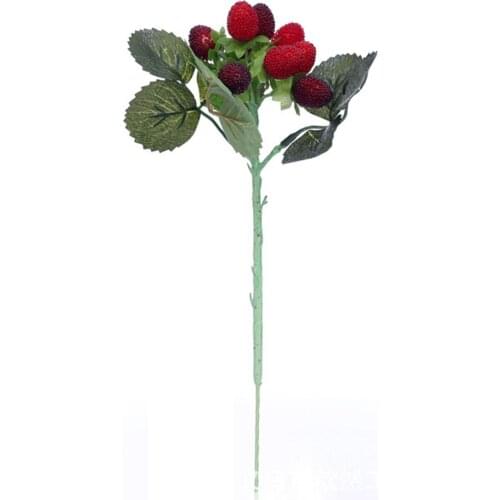 Artificial Red Berry Lifelike Simulation Food Model Photo Props