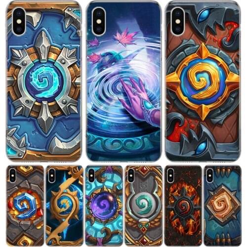 Hearthstone classic Cover Phone Case For Iphone 11 12 Mini Pro 7 6 X 8 6S Plus XS MAX + XR 5S SE 10 9 Art TPU Coque Capa Shell