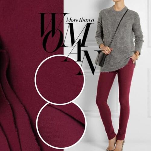 LEO&LIN Winter super warm Simian Dan brushed rib fabric 55 patchwork (1 meter)