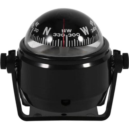 Boat Black Sea Marine Compass with Mount for Caravan Truck Car Navigation