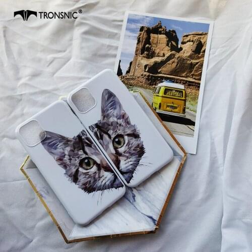 Cute Cartoon Cats Phone Case for iPhone 11 Pro Max XR XS MAX Soft Shiny Couple Luxury Case for iPhone 6 7 8 Plus Funny Cover Hot