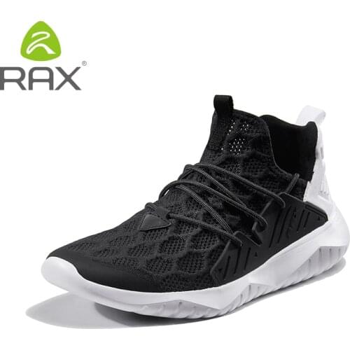RAX New Men Trainers Running Shoes Breathable Outdoor Sports Shoes Lightweight Sneakers For Men Athletic Training Footwear Man