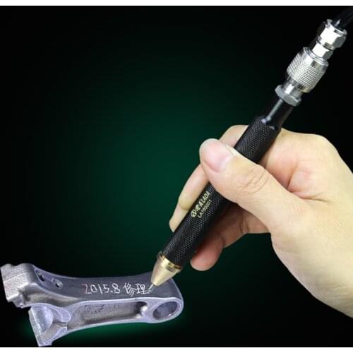 LAOA Pneumatic Carve Engraving Pen Tungsten Steel Grinder Air Tools Pneumatic Engraver For Engraving Metal Jade Plastic Ceramics